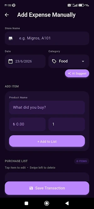 Digital Receipt Wallet Screenshot 3