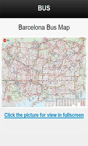Barcelona Map Metro Bus Screenshot 2