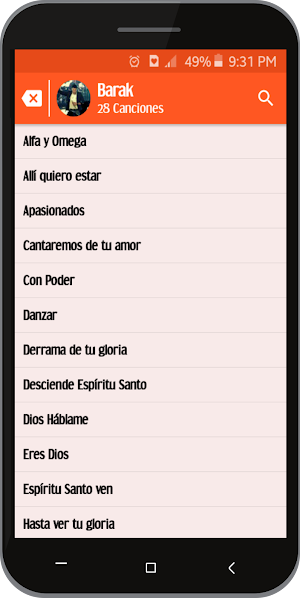 Cancionero Cristiano Letras Acordes y Música Screenshot 2