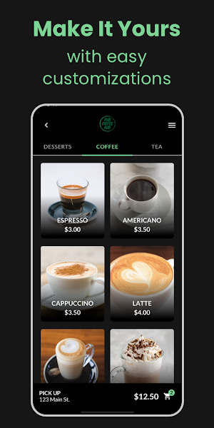 Pub Coffee Hub Screenshot 2