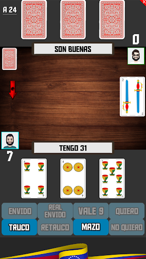 Truco Venezolano Clásico Screenshot 1