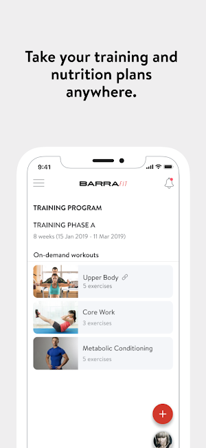 BarraFIT Studio Screenshot 2