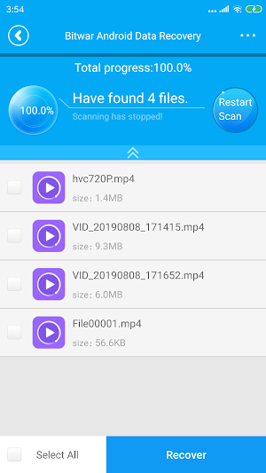 Bitwar Android Data Recovery Screenshot 2