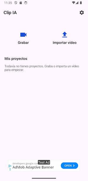 Clip IA: Video Editor Screenshot 1