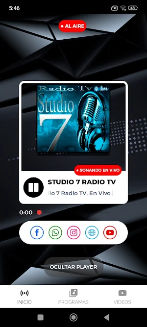 Studio 7 Radio TV Screenshot 1