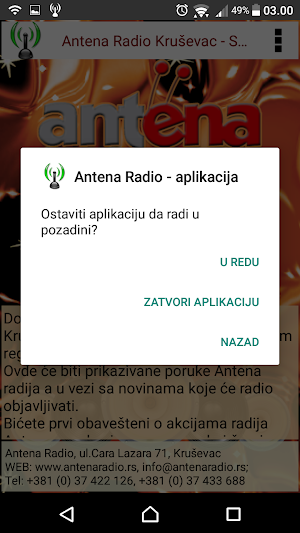 Antena Radio Krusevac Screenshot 2