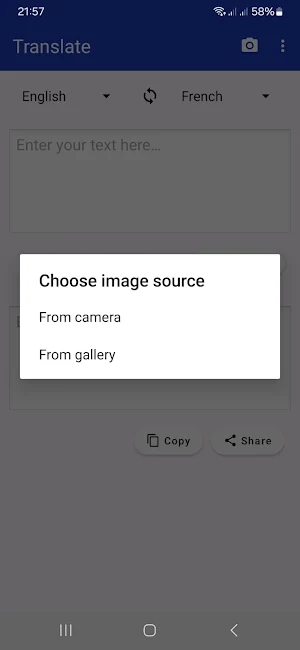 Photo translator Screenshot 1
