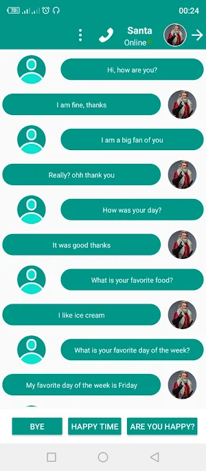 Fake Call from Santa Claus Screenshot 0