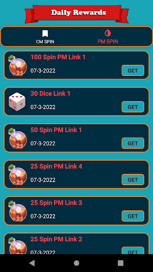 Spin Rewards Link Screenshot 2