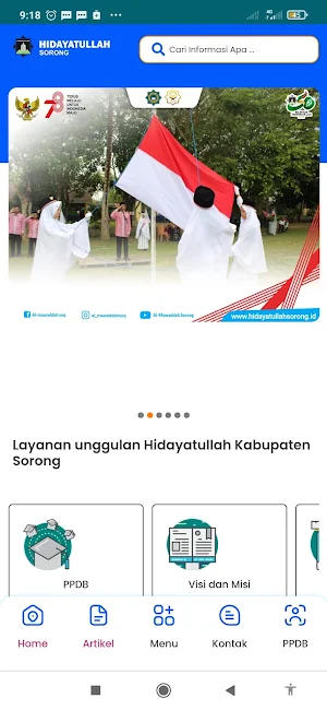 Hidayatullah Sorong App Screenshot 2