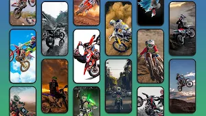 Motocross Wallpaper 4K Screenshot 1