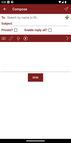 URA Messaging Screenshot 2