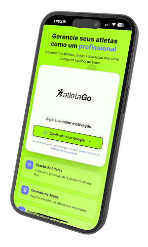 AtletaGo - Gestão de Futebol Screenshot 0