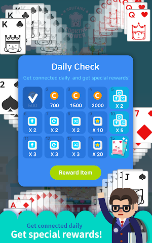 Solitaire : Cooking Tower Screenshot 3