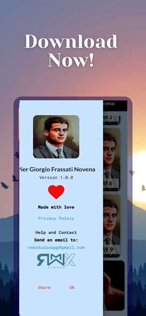 Pier Giorgio Frassati Novena Screenshot 3