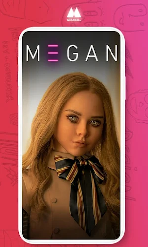 Megan Doll Wallpaper Screenshot 1