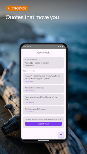 Quote Vault Screenshot 0