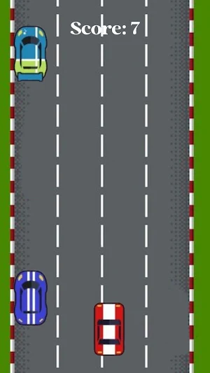 Endless Road Car Screenshot 2