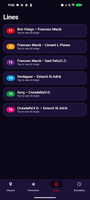 Next Tram Barcelona Screenshot 2