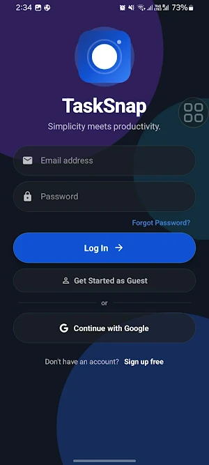 TaskSnap Screenshot 1