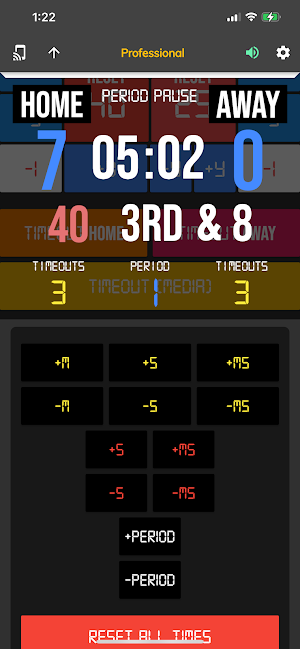 BT Football Controller Screenshot 3