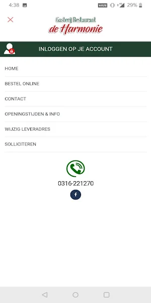 Gasterij De Harmonie Screenshot 2