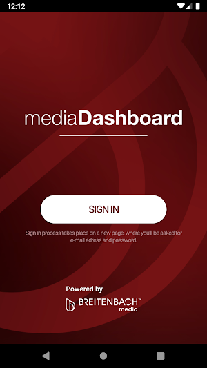 mediaDashboard Screenshot 0
