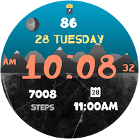 ALX29 LCD Watch Face