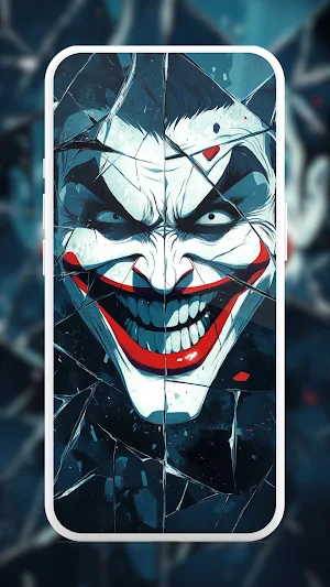 Horror Joker Wallpaper Screenshot 1