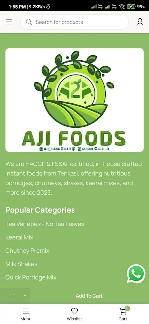 Aji Foods Screenshot 3