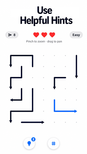 Arrow Puzzle-Tap Arrows Escape Screenshot 2