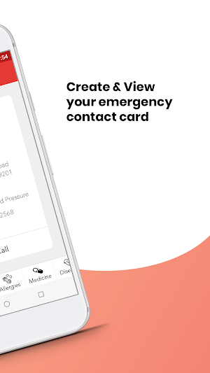 ICE - In Case of Emergency - Medical Contact Card Screenshot 3
