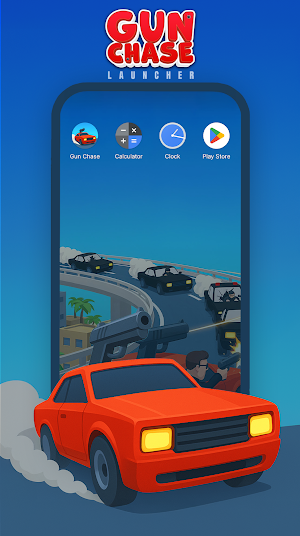 Gun Chase Launcher Screenshot 0