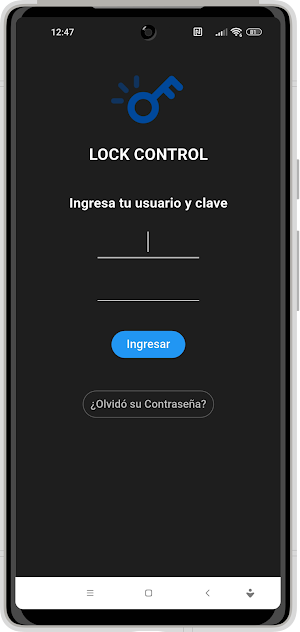 Lock Control Screenshot 0