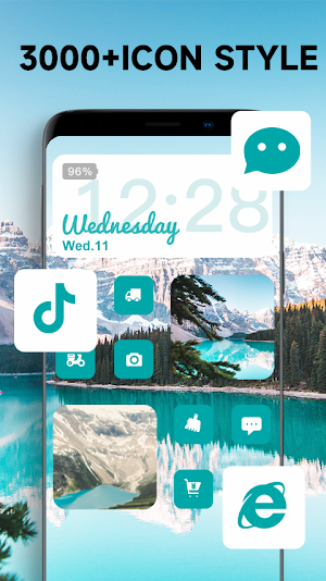 Phone Themes: Widgets, Icons Screenshot 3