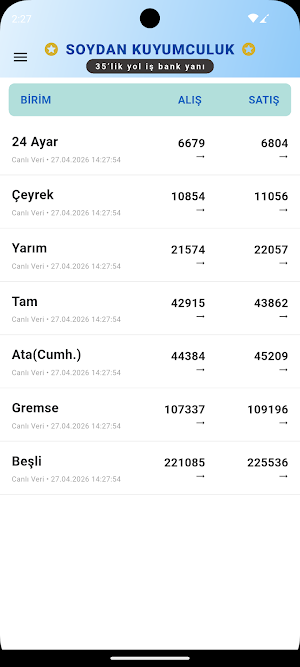 Soydan Kuyumculuk Screenshot 2