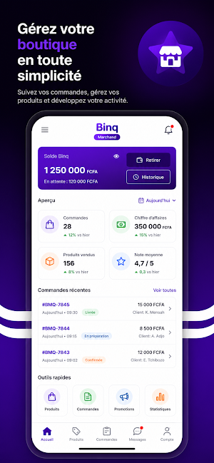 BINQ Marchand Screenshot 1