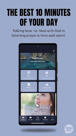 Rhema NOW - Listening Prayer Screenshot 1