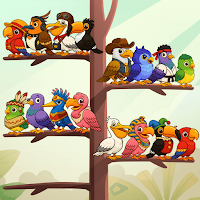 Sort Color Birds: Match & Cash