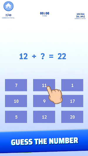 Math game puzzle: Brain Train Screenshot 0