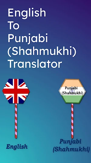 English Punjabi Shahmukhi Tran Screenshot 0