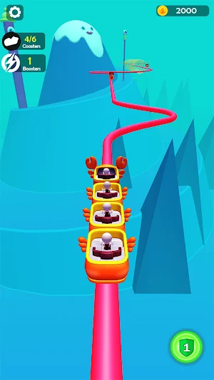 Roller Coaster Rush Simulator Screenshot 0