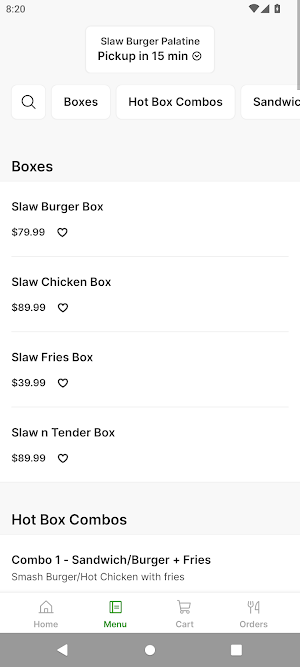 Slaw Burger Screenshot 1