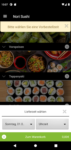 Nori Sushi Screenshot 1