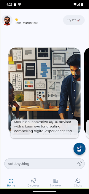 AfroChat - AI Smart Assistance Screenshot 1