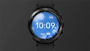 Blue Flowers - Watch Face Screenshot 0