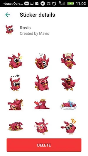 Mavis Sticker Pack (WAStickerApps) Screenshot 3
