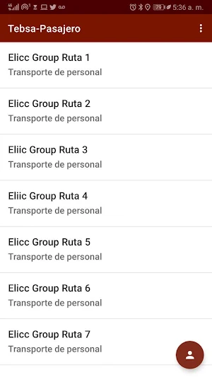 TEBSA pasajero Screenshot 2
