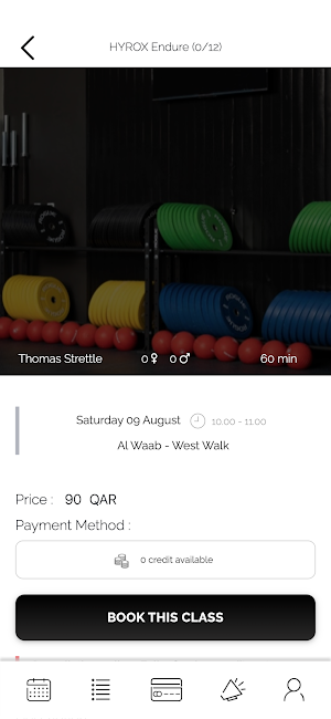 The Vault Fitness Screenshot 1