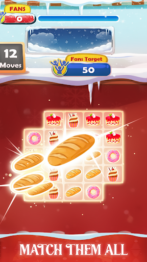 Tasty Cooking Adventure Match3 Screenshot 1